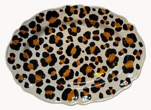 Ręcznie wykonany półmisek Leopardo