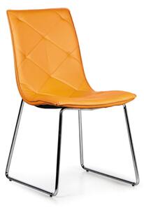 Krzesło konferencyjne ARID, pomarańczowe