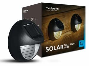 Modee solarna lampa ścienna LED ML-WS101, 2 szt