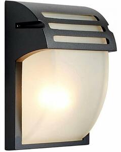 Prezent 39026 Amalfi lampa naścienna zewnętrzny, 1x 60W, E27, IP44, antracytowy