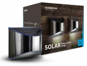 Modee LED solarna lampa ścienna Wall Light ML -WS102, 2 szt