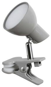 Rabalux 1480 klip-on lampka stołowa LED Noah, szary