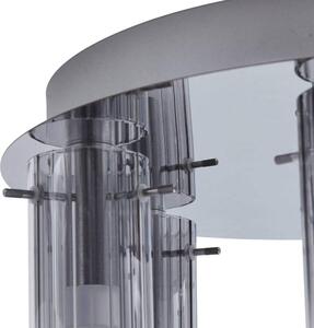 Lucande - Korvitha 7 LED Lampa Sufitowa Smoke/Silver Lucande