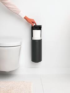 Brabantia MindSet pojemnik na papier toaletowy zapasowy grafit 303166