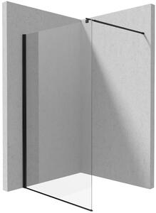 Deante Kerria Plus Nero Walk-In ścianka prysznicowa 120 cm wolnostojąca czarny mat/szkło przezroczyste KTSN32P