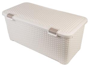 Pojemnik do przechowywania 72L Curver Style, kremowy