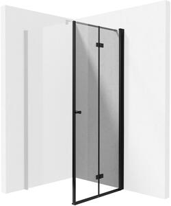 Deante Kerria Plus Nero drzwi prysznicowe 70 cm czarny mat/szkło przezroczyste KTSXN47P