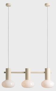 Elegancka lampa wisząca w kremowym kolorze Flo 3