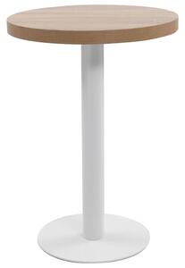Stolik bistro, jasnobrązowy, 60 cm, MDF