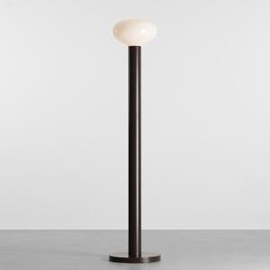 Lampa podłogowa o eleganckim wyglądzie Flo Mokka