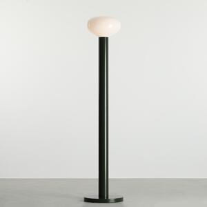 Ciemnozielona lampa stojąca Flo Moss