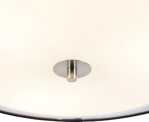 Inteligentna lampa sufitowa czarno-biała 50 cm w zestawie 3 WiFi A60 - Drum Duo Oswietlenie wewnetrzne