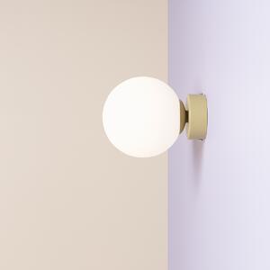 Lampa ścienna w delikatnym pistacjowym odcieniu Ball