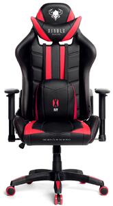 Krzesło dla graczy Diablo X-Ray King Size czarno-czerwony