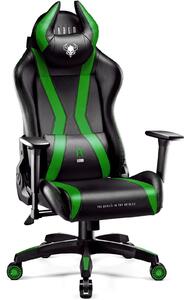 Fotel dla graczy Diablo X-Horn 2.0 Normal Size czarno-zielony