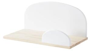 Vipack Półka ścienna Kiddy 45 cm, drewniana, biała