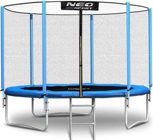 Trampolina NEO-SPORT NS-10Z181 FI 312 cm Czarno-niebieski
