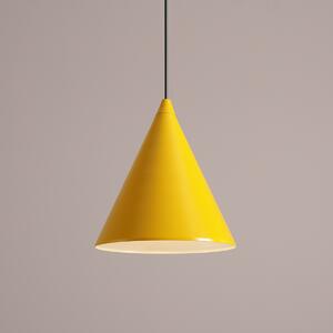 Pojedyncza lampa wisząca Form - musztardowa