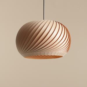 Drewniana lampa wisząca Nature Dark "M"