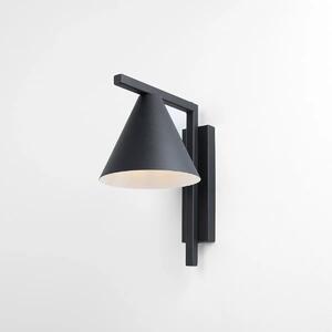 Dekoracyjna lampa ścienna Form w czarnym kolorze