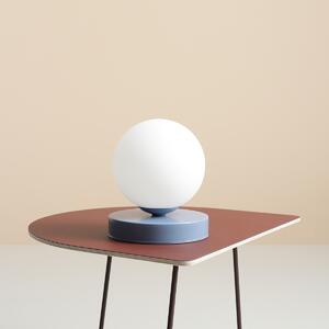 Lampa stołowa Ball Table w delikatnym błękitnym kolorze