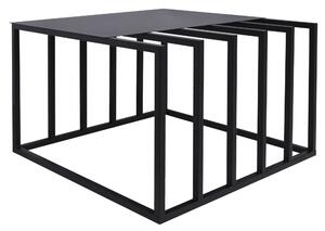 Stolik kawowy Tiglio Black w minimalistycznym stylu