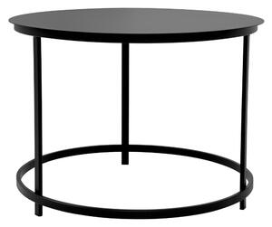 Stolik kawowy Larice S Black w minimalistycznym stylu