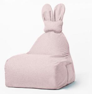 Dziewczęca różowa pufa FUNNY BUNNY