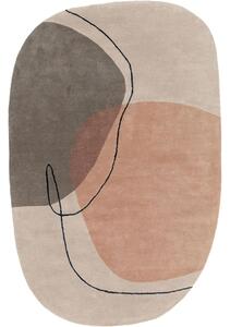 Wełniany dywan w designerskim stylu Shape