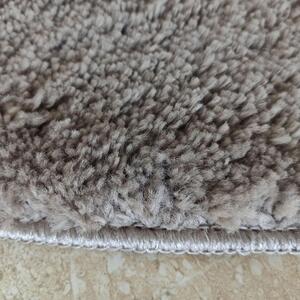 Okrągły dywanik shaggy cappucino - Moxi