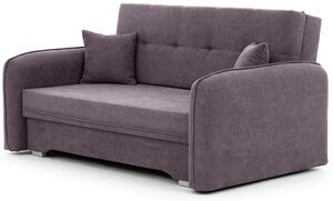 Rozkładana trzyosobowa sofa LAINE, jasnofioletowa