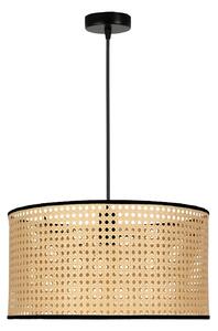 Rattanowy żyrandol do sypialni ROLLER