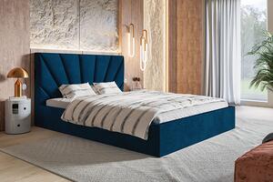 Podwójne łóżko ze schowkiem 160x200 Senti 2X - 36 kolorów