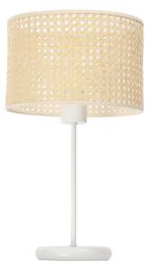 Lampka nocna z rattanowym abażurem Akra