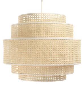 Nietypowa lampa wisząca z rattanu Kair