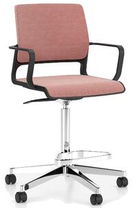 Wysokie krzesło biurowe na kółkach Xilium Counter Swivel Chair UPH
