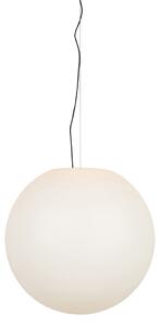 Zewnetrzna Nowoczesna zewnętrzna lampa wisząca biała 77 cm IP65 - Nura Oswietlenie zewnetrzne