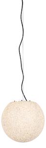 Zewnetrzna Nowoczesna lampa wisząca zewnętrzna szara 35 cm IP65 - Nura Oswietlenie zewnetrzne