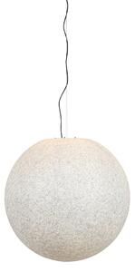 Zewnetrzna Nowoczesna lampa wisząca zewnętrzna szara 77 cm IP65 - Nura Oswietlenie zewnetrzne