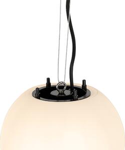 Zewnetrzna Nowoczesna lampa zewnętrzna biała 25 cm IP65 - Nura Oswietlenie zewnetrzne