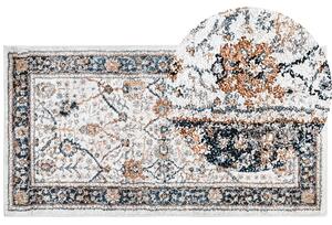Dywan prostokątny vintage orientalny wzór 80 x 150 cm polipropylen beżowy Arates Beliani