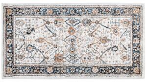 Dywan prostokątny vintage orientalny wzór 80 x 150 cm polipropylen beżowy Arates Beliani