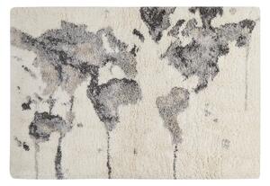 Dywan shaggy z abstrakcyjnym wzorem 160 x 230 cm beżowo-szary Sevan Beliani