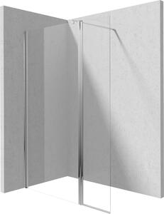 Deante Kerria Plus ścianka prysznicowa 40 cm ruchoma chrom/szkło przezroczyste KTSX072P