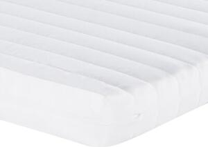 Sofa rozsuwana z materacami, ciemnoszara, 90x190 cm, aksamit