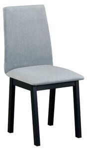 Bukowe krzesło Hugo 5, beżowe, ciemne nogi