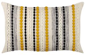 Poduszka dekoracyjna wielokolorowa bawełna z wypełnieniem 40 x 60 cm Ardisia Beliani