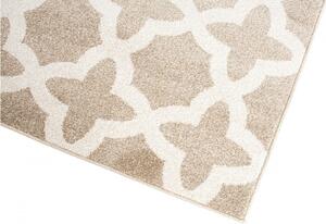 Beżowy dywan pokojowy we wzory - Mistic 6X