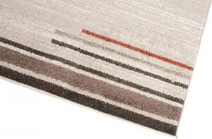 Kremowy dywan geometryczny - Matic