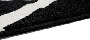 Czarny dywan młodzieżowy - Maero 9X